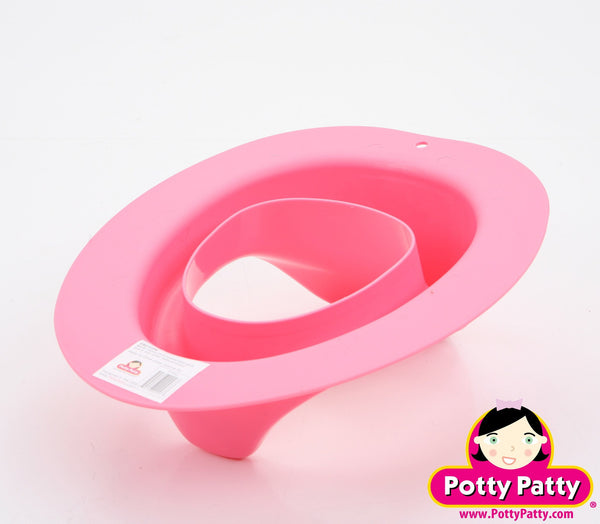 2 in 1 Bath Tub with Toy Organizer by Potty Patty - Pink for Girls. -  annabelle_test