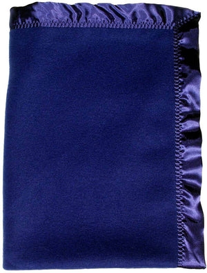 Raindrops_Fleece_Boy_Crib_Blanket_Dark_Royal_BibsNBeyond