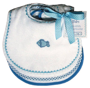 Raindrops_Pastel_Teething_Bib_Set_White/Blue_BibsNBeyond