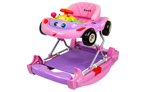 Dream On Me Ragtop 2 in 1 Walker & Rocker In Pink