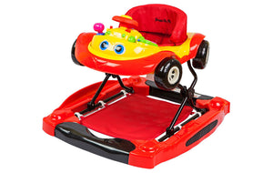 Dream On Me Ragtop 2 in 1 Walker & Rocker in Red