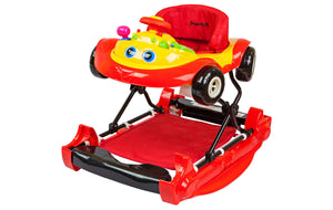 Dream On Me Ragtop 2 in 1 Walker & Rocker in Red