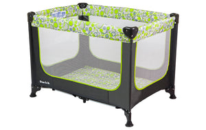 Dream On Me Zodiak Portable Playard in Grey/Green