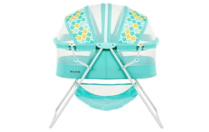 Dream on Me Karley Bassinet in Aque Blue