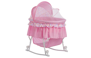 Dream On Me Lacy, Portable 2 in 1 Bassinet and Cradle