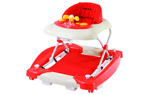 Dream On Me Dynamic 2 in 1 Walker and Rocker In Red