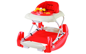 Dream On Me Dynamic 2 in 1 Walker and Rocker In Red