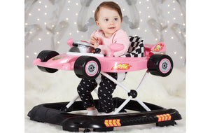 Dream On Me Victory Lane Activity Walker in pink