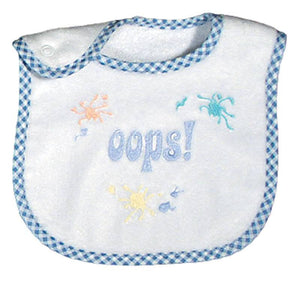 Raindrops_Oops_Embroidered_Bib_Blue_BibsNBeyond