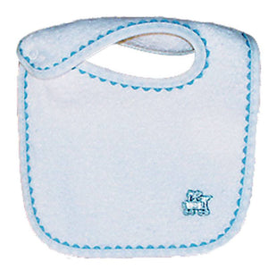 Raindrops_Boy_Appliqued_Bib_White/Blue_BibsNBeyond