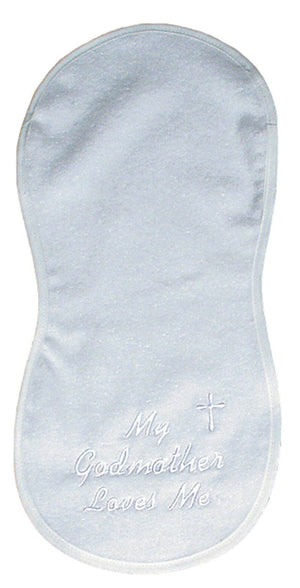 Raindrops_My_Godmother_Loves_Me_Embroidered_Burp_Cloth_BibsNbeyond