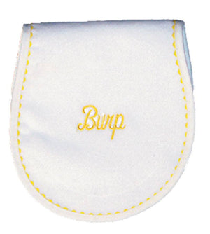 Raindrops_Burp_Embroidered_Burp_Cloth_Yellow_BibsNbeyond