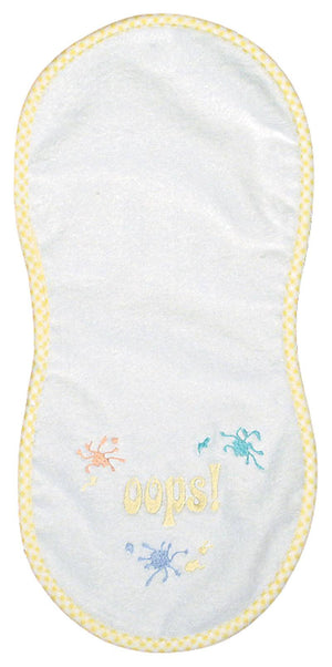 Raindrops_Oops_Embroidered_Burp_Cloth_Yellow_BibsNbeyond