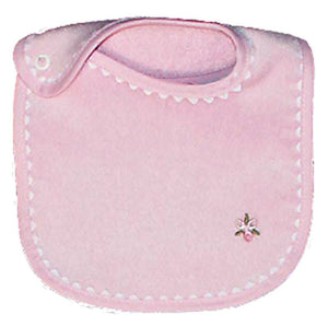 Raindrops_Girl_Appliqued_Bib_Pink_BibsNbeyond