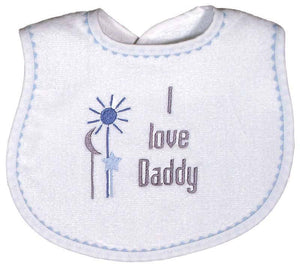 Raindrops_I_love_Daddy_Embroidered_Bib_Blue_BibsNbeyond