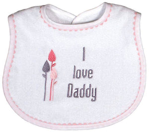 Raindrops_I_love_Daddy_Embroidered_Bib_Pink_BibsNbeyond