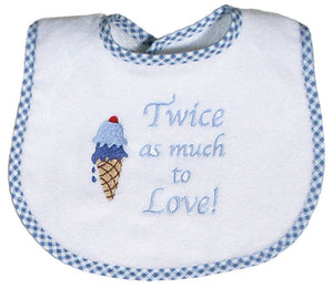 Raindrops_Twice_as_much_to_Love_Embroidered_Bib_Blue_BibsNbeyond