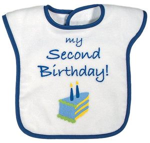 Raindrops_My_Second_Birthday_Screen_Printed_Royal_BibsNbeyond