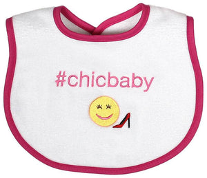 Raindrops_Chicbaby_Hashtag_Bib_Strawberry_BibsNBeyond