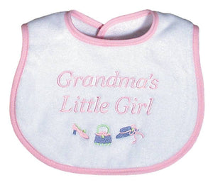 Raindrops_Grandma's_Little_Girl_Embroidered_Bib_Pink_BibsNBeyond