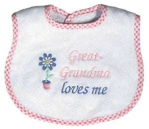 Raindrops_Great-Grandma_Loves_Me_Embroidered_Bib_Pink_BibsNBeyond