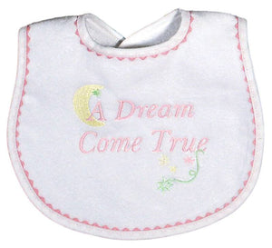 Raindrops_A_Dream_Come_True_Embroidered_Bib_Pink_BibsNBeyond