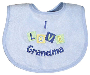 Raindrops_I_Love_Grandma_Embroidered_Bib_Blue_BibsNBeyond