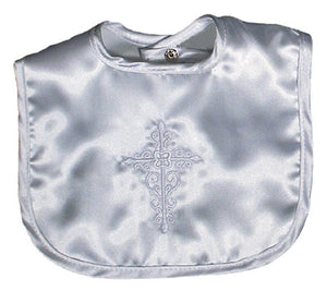 Raindrops_Satin_Christening_Embroidered_Unisex_Bib_BibsNBeyond