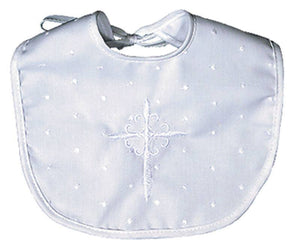 Raindrops_Satin_Christening_Embroidered_Unisex_Bib_BibsNBeyond