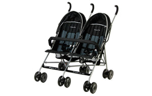 Dream On Me, Twin Stroller, Black