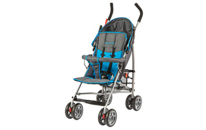 Dream On Me Journey, Lightweight Umbrella Stroller in Blue and Gray