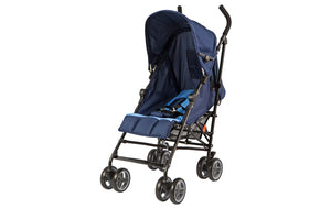 Dream On Me Cloud, lightweight Stroller In Drak Blue