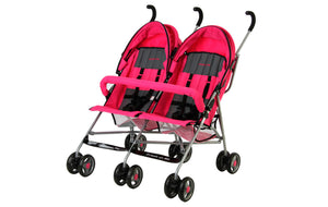 Dream On Me, Twin Stroller, Pink